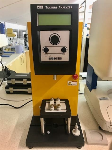 hardness test texture analyzer|Texture Analysis And Texture Profile Analysis.